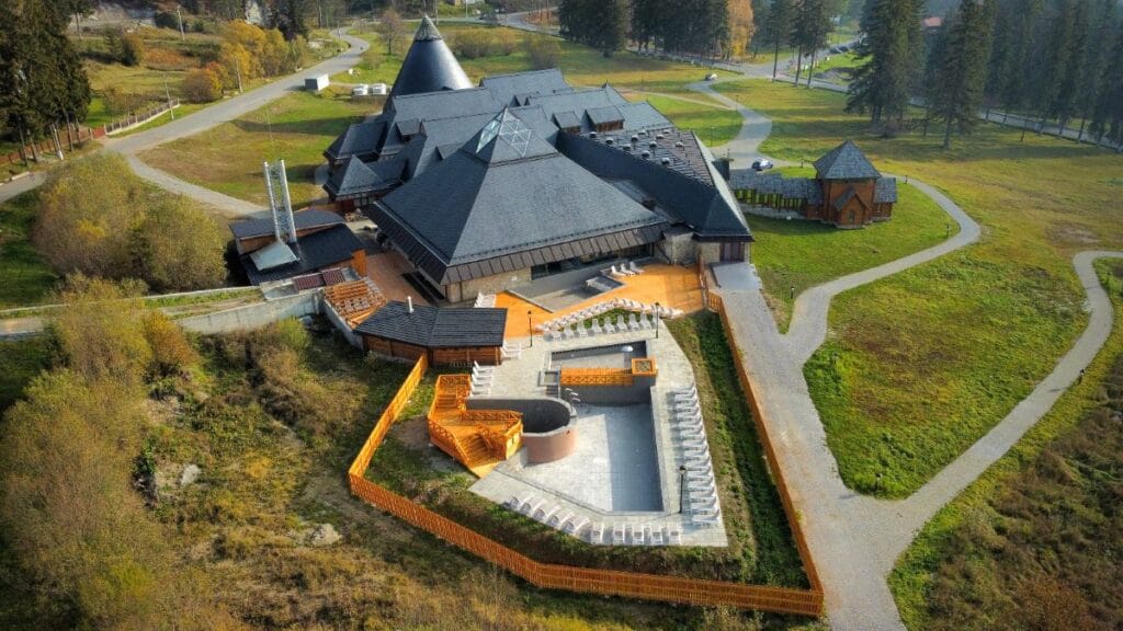 Fontana Spa légifelvétel